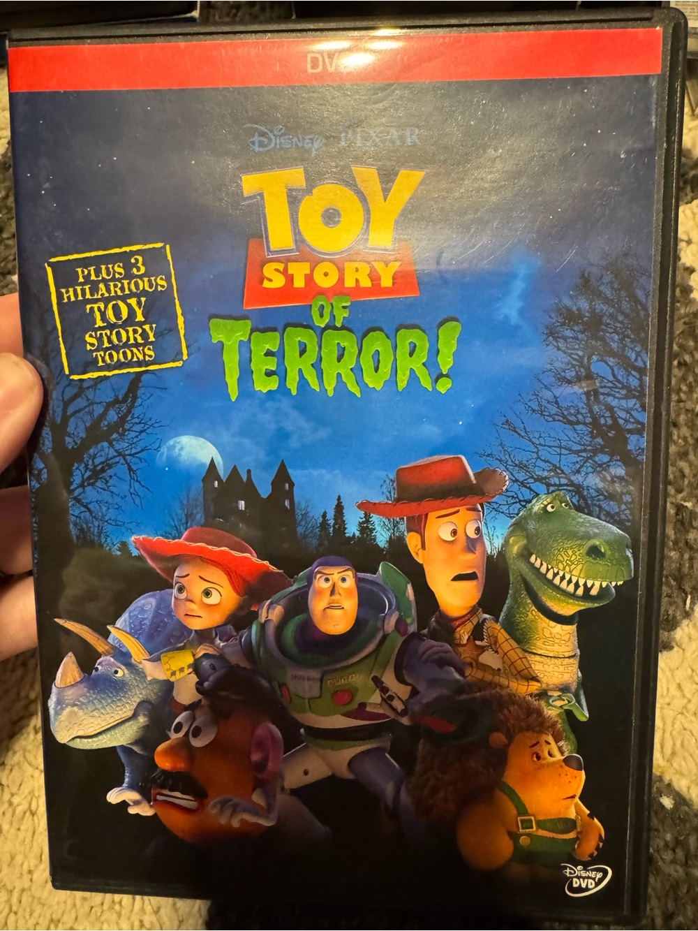 Disney Toy Story of Terror! DVD - Blue Cover